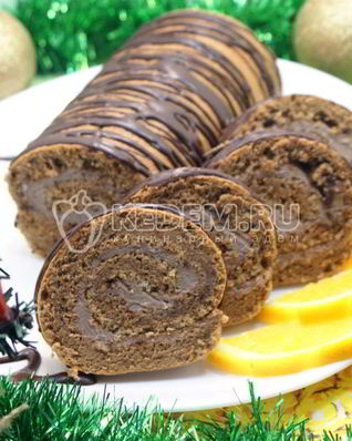 Шоколадный рулет