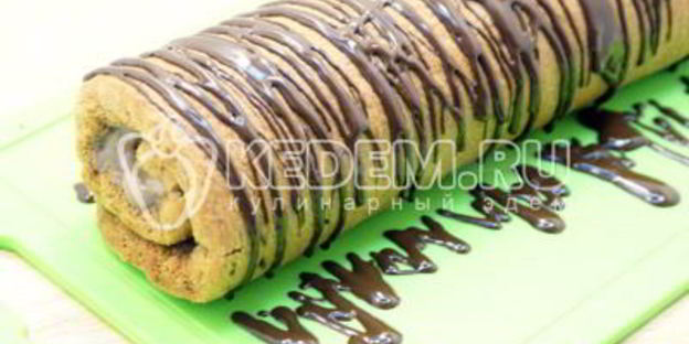 шоколадный рулет