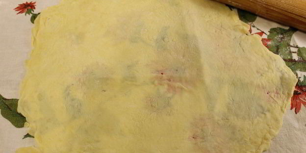 штрудель с яблоками