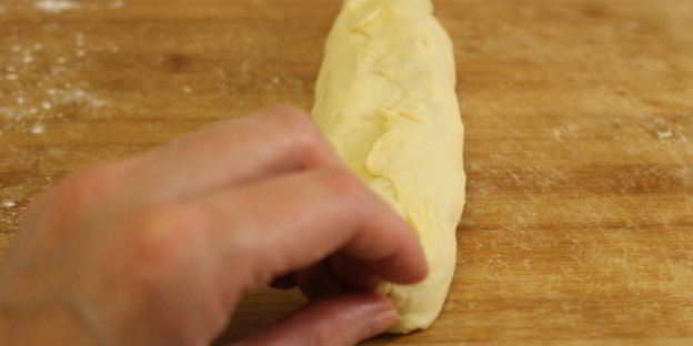 штрудель с яблоками