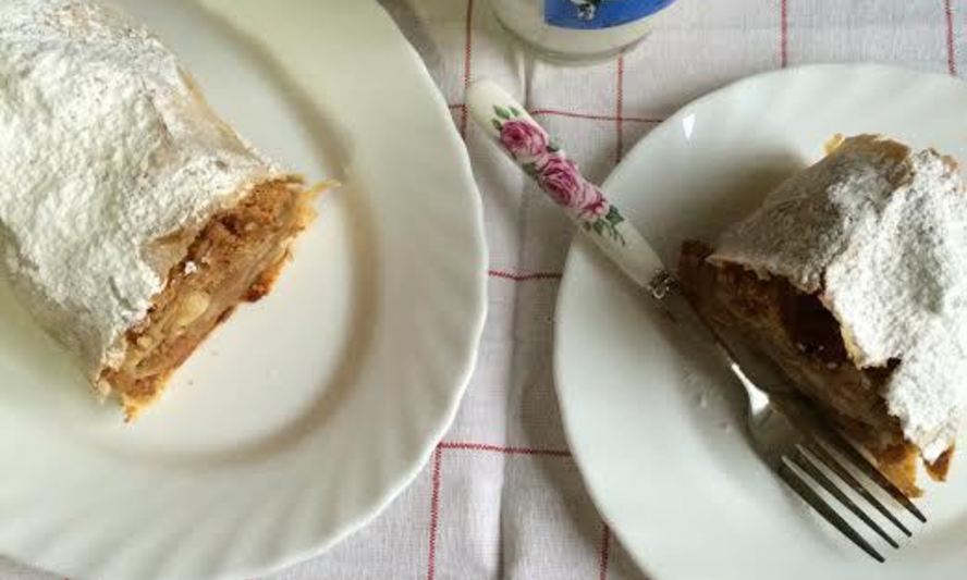 Рецепт яблочного штруделя