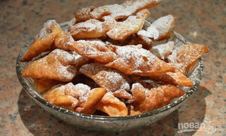 Рецепт сладкого хвороста