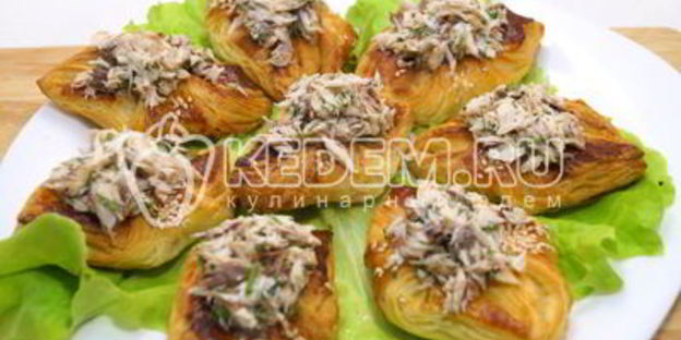 слойки аппетитные