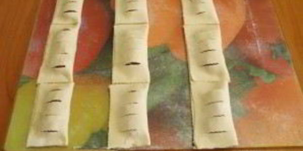 слойки из слоеного бездрожжевого теста