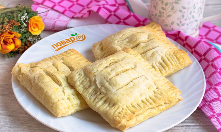 Рецепт слоек с дыней и сыром