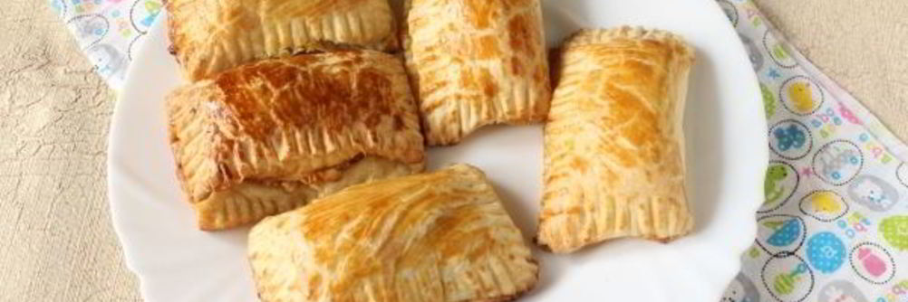 Слойки с орехами