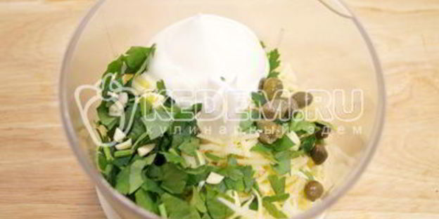 слойки с сырной пастой