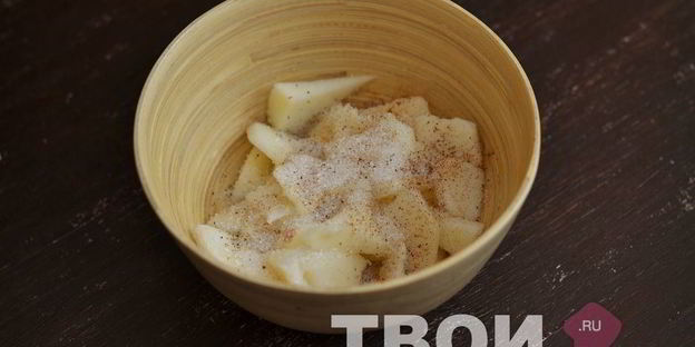 слойки с яблоками