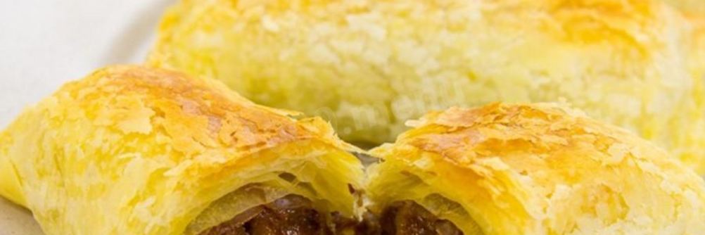 Слойки со сгущенкой