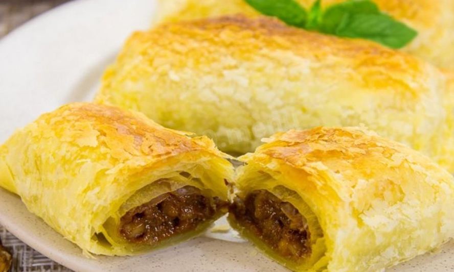 Рецепт слоек со сгущенкой