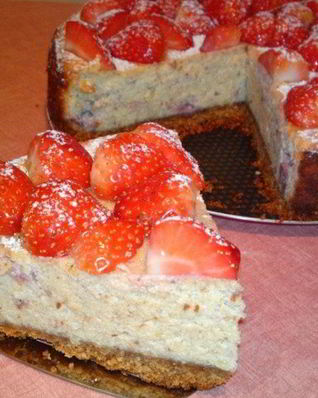 Клубничный Творожник