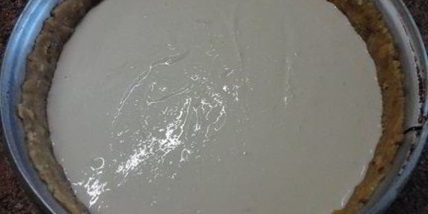 лимонный творожник с кремом