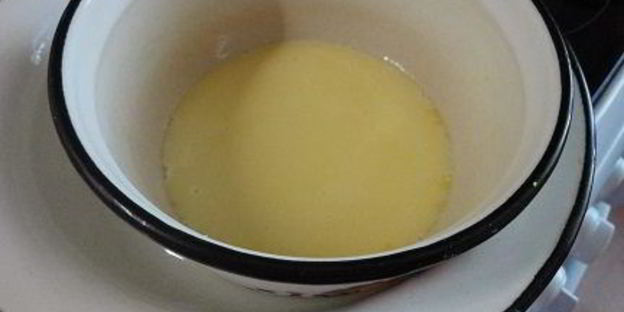 лимонный творожник с кремом