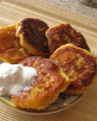 Морковно-манные сырники