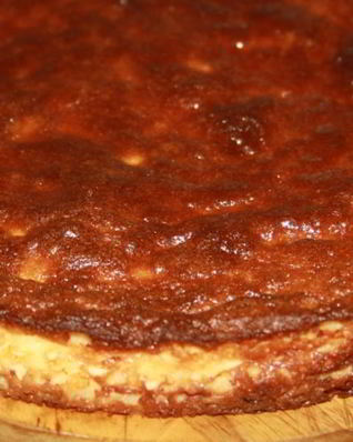 Нежный творожник в духовке