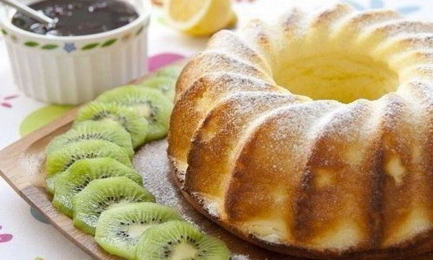 Рецепт пышного творожника лимонного