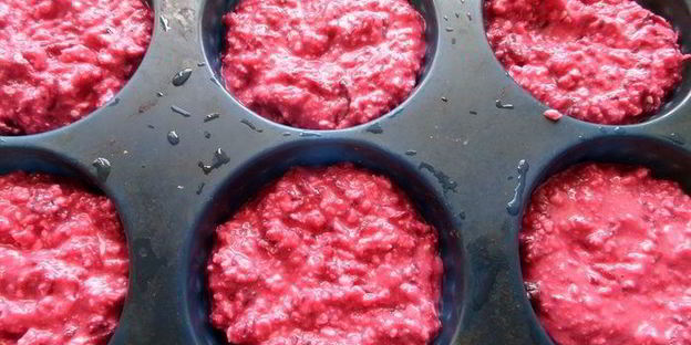 свекольные сырники из духовки