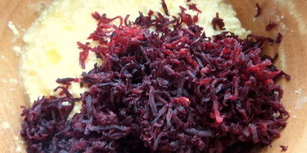 свекольные сырники из духовки