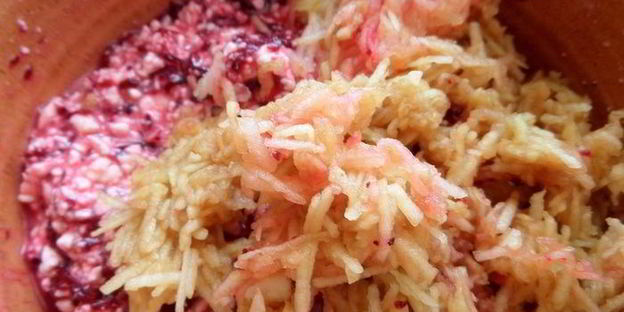 свекольные сырники из духовки