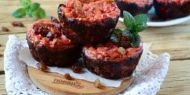 свекольные сырники в духовке