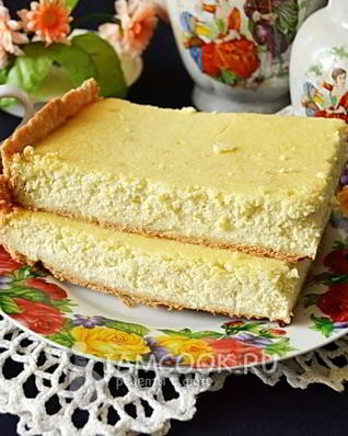 Сырник из творога в духовке