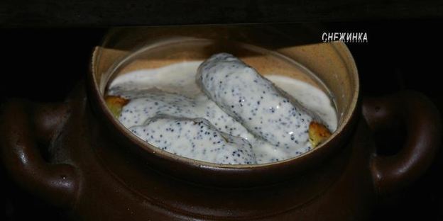 сырники с изюмом и маковым соусом по-белорусски