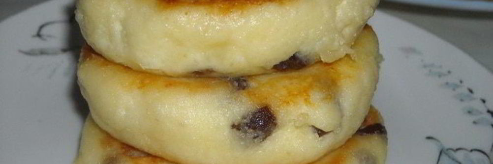 Сырники с изюмом