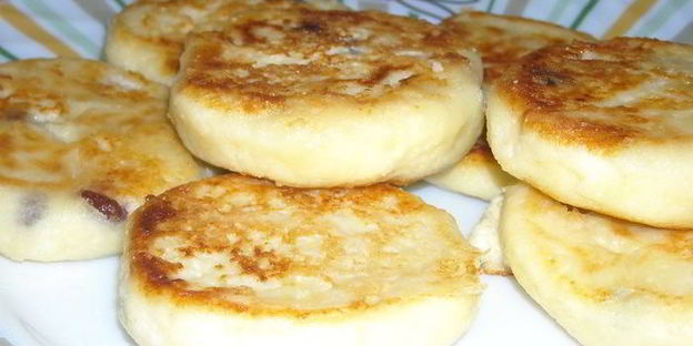 сырники с изюмом