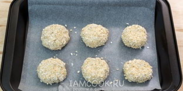 сырники с овсяными хлопьями в духовке
