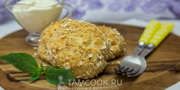 сырники с овсяными хлопьями в духовке