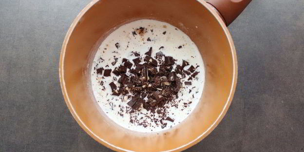 сырники с шоколадно-ореховым соусом