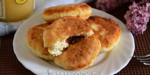 сырники с шоколадной начинкой