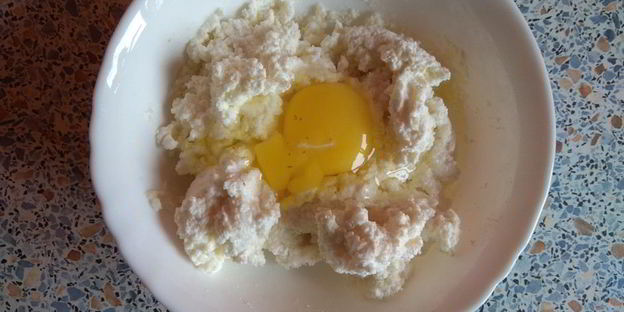 сырники с шоколадной пастой