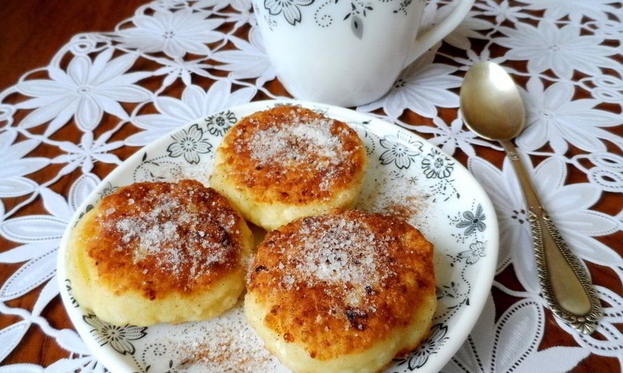 Рецепт сырников с яблоками