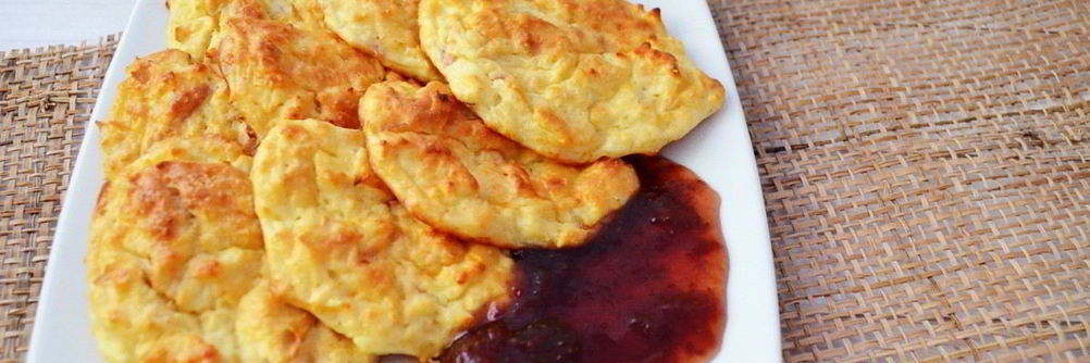 Сырники с яблоком