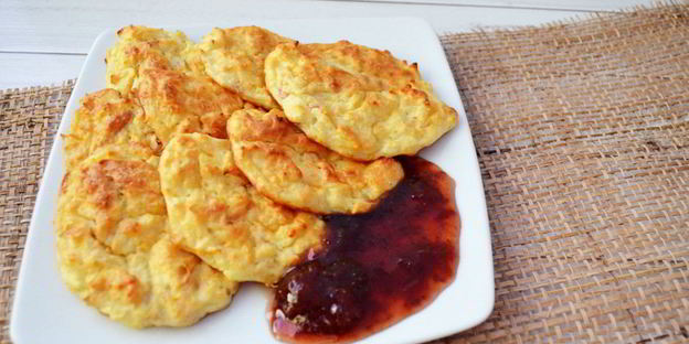 сырники с яблоком