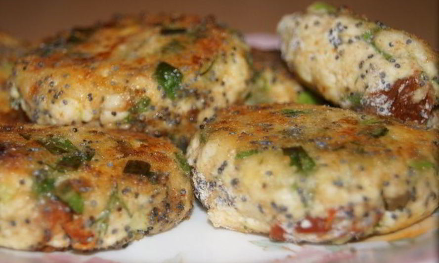 Рецепт сырников с зеленым луком и укропом