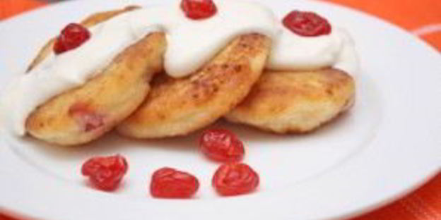 сырники со сметаной