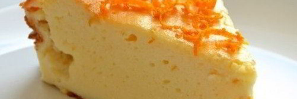 Творожник с цедрой апельсина