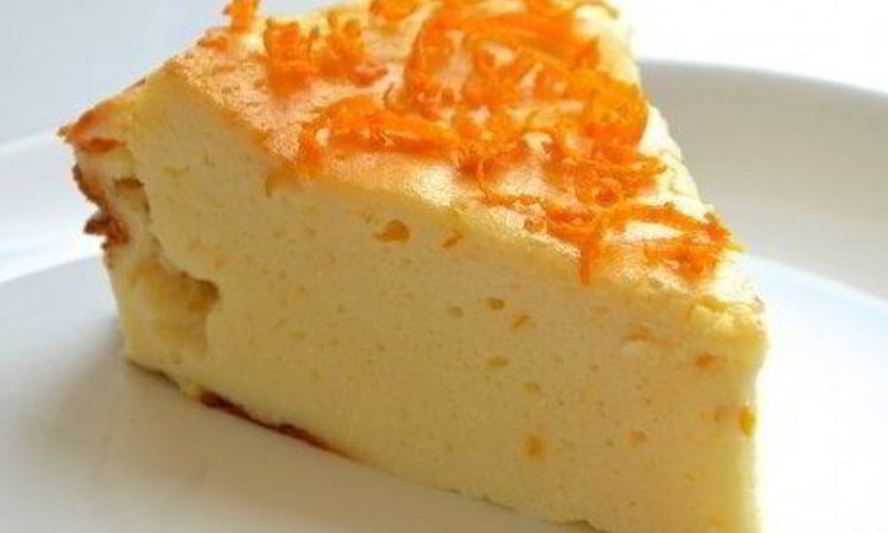 Рецепт творожника с цедрой апельсина