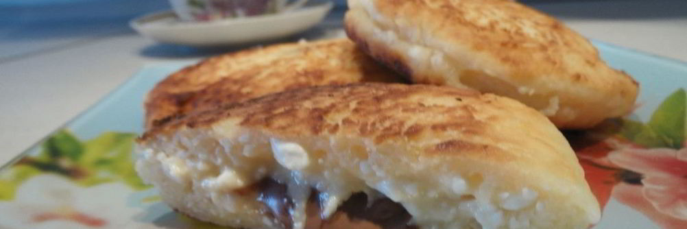 Творожники с начинкой