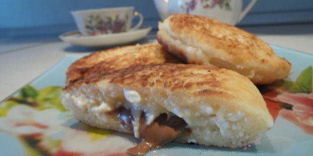 творожники с начинкой