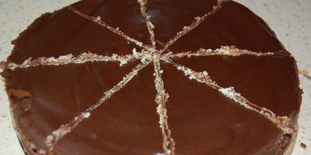 вишнево-шоколадный сырник