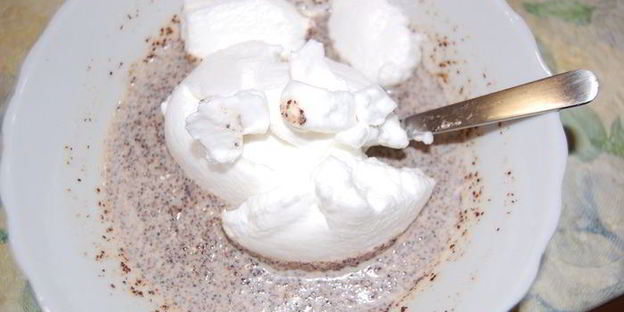 вишнево-шоколадный сырник