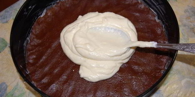 вишнево-шоколадный сырник