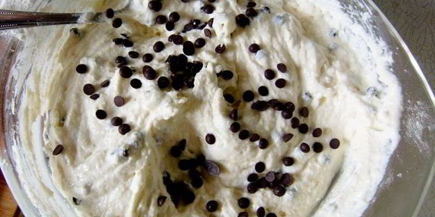 запеченные сырники с шоколадными каплями