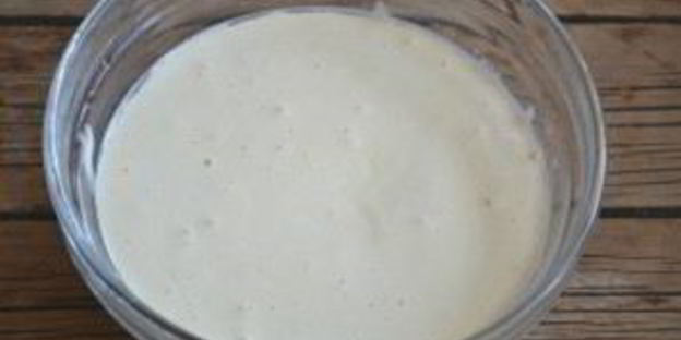 бисквитное тесто с молоком