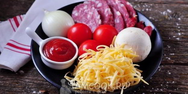 быстрое дрожжевое тесто для пиццы на воде