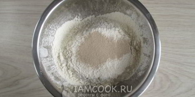 дрожжевое тесто для пиццы на молоке