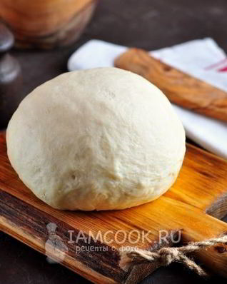 Дрожжевое тесто для пиццы